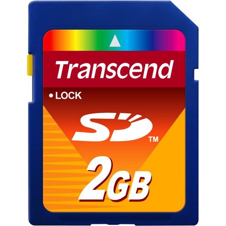 TRANSCEND INFORMATION Transcend 2Gb Secure Digital Card Retail TS2GSDC